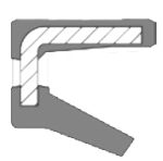 Radial-Wellendichtring G12 16,0 x 24,0 x 3,0 HNBR